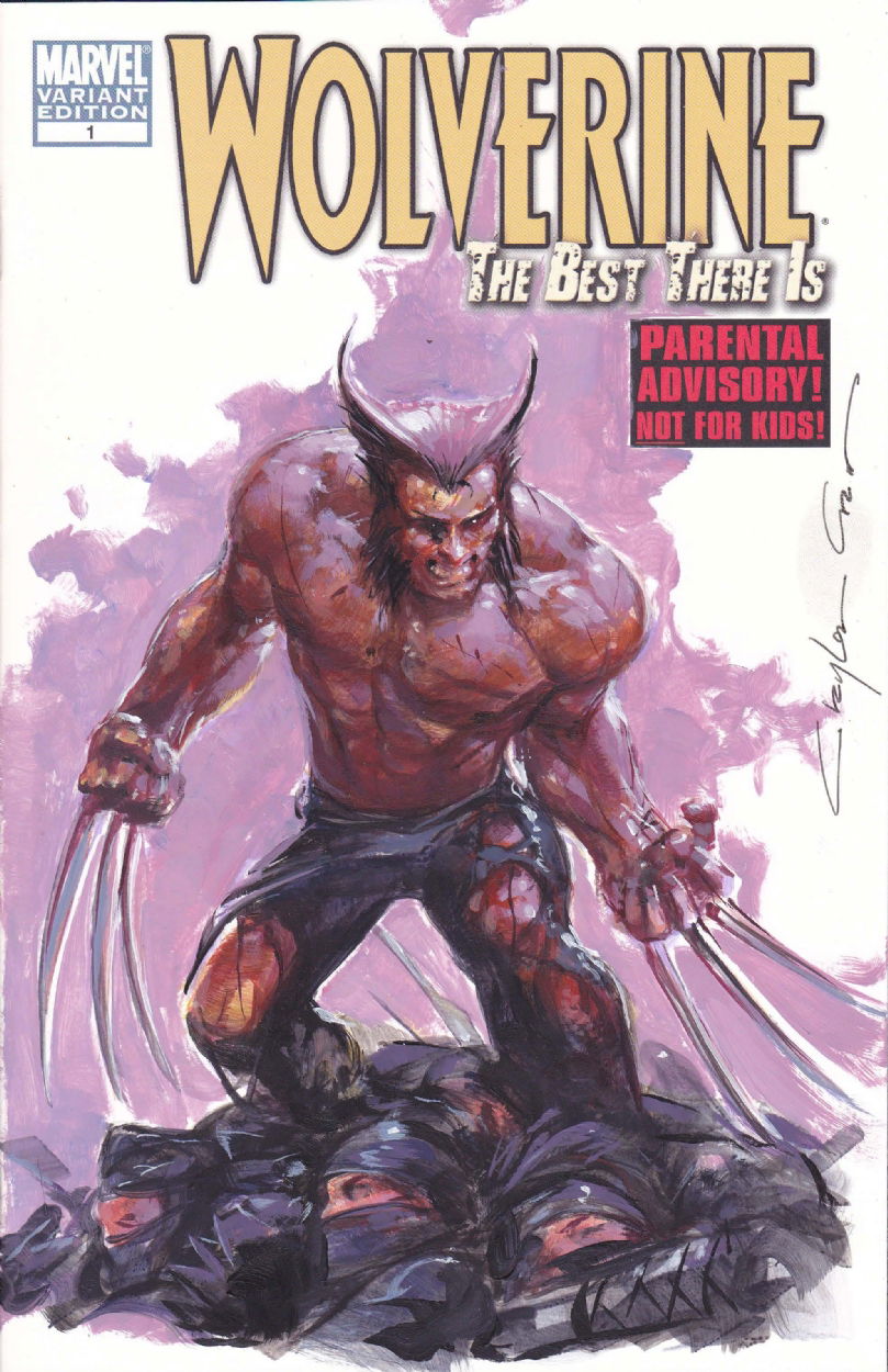 Wolverine: The Best There Is 1 Cover Painting By Clayton Crain, In ...